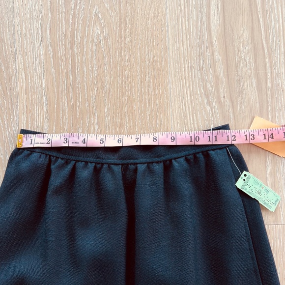 NWT Evan-Picone Vintage Black Pencil Skirt Union Tag in Size 6. - Picture 3 of 12